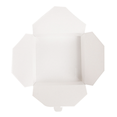 Image BOÎTES AMÉRICAINES MICRO-ONDABLES 'THEPACK' 2910 ML 240 + 12PP G/M2 21,7x21,7x6 CM NATUREL CARTON ONDULÉ NANO-MICRO (100 U