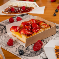 Image PELLES DIVERS UTILISATIONS 'THEPACK' 220 G/M2 12x15x3,5 CM NATUREL CARTON ONDULÉ NANO-MICRO (800 UNITÉ) #5