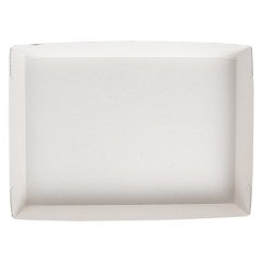 Image PLATEAUX REPAS 'THEPACK' 230 G/M2 25,5x18x3,7 CM NATUREL CARTON ONDULÉ NANO-MICRO (130 UNITÉ) #3