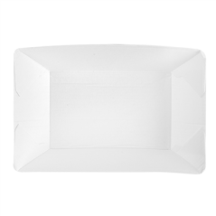 Image BARQUETTES 'THEPACK' 120 G 230 G/M2 7,4x4,8x3,3 CM BLANC CARTON ONDULÉ NANO-MICRO (2400 UNITÉ) #3