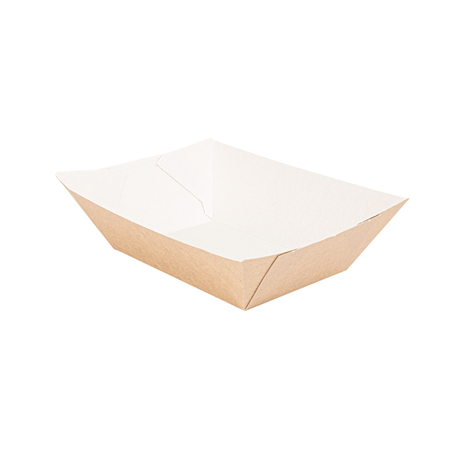 Image BARQUETTES 'THEPACK' 480 G 220 G/M2 10x6,2x4,8 CM NATUREL CARTON ONDULÉ NANO-MICRO (1800 UNITÉ) #1