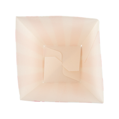 Image RECIPIENTS POP-CORNS 'THEPACK STRIPES' 1 L 230 G/M2 6,5x8,7x17,4 CM BLANC CARTON ONDULÉ NANO-MICRO (600 UNITÉ) #3