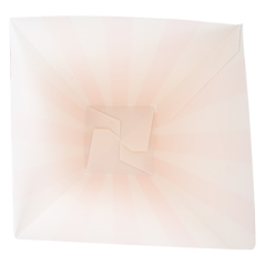 Image RECIPIENTS POP-CORNS 'THEPACK STRIPES' 3 L 230 G/M2 9x14x23 CM BLANC CARTON ONDULÉ NANO-MICRO (600 UNITÉ) #4