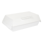 Image BOÎTES "LUNCH BOX" 'THEPACK' 230 G/M2 19,5x11,5x6,5 CM BLANC CARTON ONDULÉ NANO-MICRO (300 UNITÉ) #1