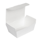 Image BOÎTES "LUNCH BOX" COUVERCLES 'THEPACK' 500 ML (16 oz) 230 G/M2 14x9,7x5 CM BLANC CARTON ONDULÉ NANO-MICRO (480 UNITÉ) #3