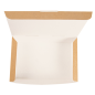BOÎTES "LUNCH BOX" COUVERCLES 'THEPACK' 1000 ML (32 oz) 220 G/M2 20,5x14,6x5 CM NATUREL CARTON ONDULÉ NANO-MICRO (360 UNITÉ) Image BOÎTES "LUNCH BOX" COUVERCLES 'THEPACK' 1000 ML (32 oz) 220 G/M2 20,5x14,6x5 CM NATUREL CARTON ONDULÉ NANO-MICRO (360 UNIT
