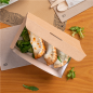 BOÎTES "LUNCH BOX" COUVERCLES 'THEPACK' 1000 ML (32 oz) 220 G/M2 20,5x14,6x5 CM NATUREL CARTON ONDULÉ NANO-MICRO (360 UNITÉ) Image BOÎTES "LUNCH BOX" COUVERCLES 'THEPACK' 1000 ML (32 oz) 220 G/M2 20,5x14,6x5 CM NATUREL CARTON ONDULÉ NANO-MICRO (360 UNIT