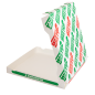 BOÎTES PIZZA 'THEPACK' 330 G/M2 36x36x4 CM BLANC CARTON ONDULÉ MICROCANAL (100 UNITÉ) Image BOÎTES PIZZA 'THEPACK' 330 G/M2 36x36x4 CM BLANC CARTON ONDULÉ MICROCANAL (100 UNITÉ) #4