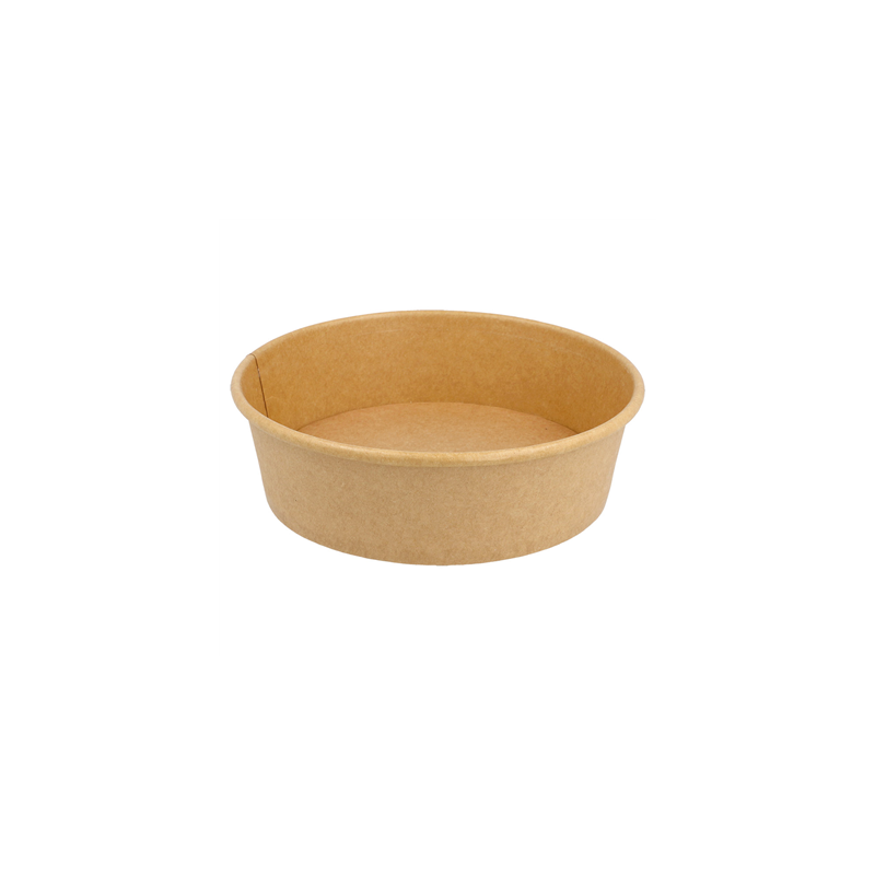 POTS SALADIERS 1300 ML 337 G/M2 + PE Ø 18,7/16x7 CM NATUREL KRAFT (300 UNITÉ) POTS SALADIERS 1300 ML 337 G/M2 + PE Ø 18,7/16x7 CM NATUREL KRAFT (300 UNITÉ)
