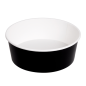 Image POTS SALADIERS 1300 ML 337 G/M2 + PE Ø 18,7/16x7 CM NOIR CARTON (300 UNITÉ) #1