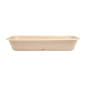 Image PLATEAUX 'BIONIC' 500 ML 20,9x10,7x3,5 CM NATUREL BAGASSE (400 UNITÉ) #2