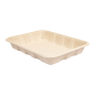 Image PLATEAUX 'BIONIC' 600 ML 22x16x3,5 CM NATUREL BAGASSE (400 UNITÉ) #1