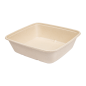 PLATEAUX 'BIONIC' 1250 ML 20x18,5x5,5 CM NATUREL BAGASSE (400 UNITÉ) Image PLATEAUX 'BIONIC' 1250 ML 20x18,5x5,5 CM NATUREL BAGASSE (400 UNITÉ) #1