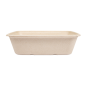 PLATEAUX 'BIONIC' 1250 ML 20x18,5x5,5 CM NATUREL BAGASSE (400 UNITÉ) Image PLATEAUX 'BIONIC' 1250 ML 20x18,5x5,5 CM NATUREL BAGASSE (400 UNITÉ) #2