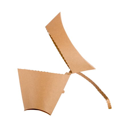 RÉCIPIENTS POUR CRÊPES  250 G/M2 22,5x21,5x4 CM MARRON CARTON (500 UNITÉ)