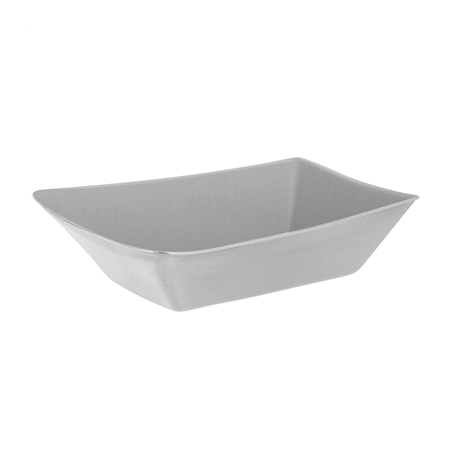 Image PANIERS À FRIRE L 'ARTINOX'  19x12,6x3,9 CM ARGENTE INOX (12 UNITÉ) #1