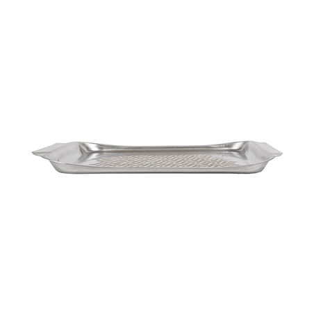 PLATEAU DE SERVICE L 'ARTINOX'  35,6x24,4x2,4 CM ARGENTE INOX (12 UNITÉ)