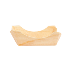 BARQUETTES EN FEUILLE DE PEUPLIER 4x4x1,5 CM NATUREL BOIS (100 UNITÉ)