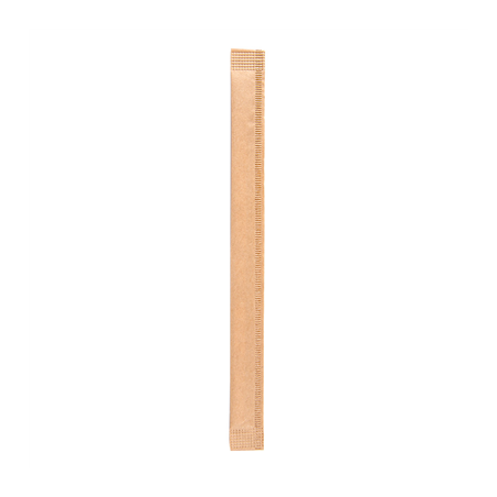 AGITATEURS CAFÉ EN SACHET KRAFT WOOD  0,6x14x0,1 CM NATUREL BOIS (500 UNITÉ)