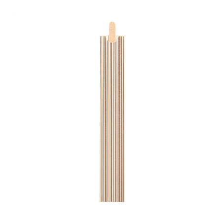 AGITATEURS CAFÉ EN SACHET OUVERTE  0,6x14x0,1 CM NATUREL BOIS (100 UNITÉ)