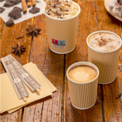 Image AGITATEURS CAFÉ EN SACHET OUVERTE  0,6x14x0,1 CM NATUREL BOIS (100 UNITÉ) #4