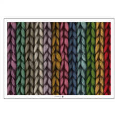 Image SETS DE TABLE OFFSET 'TRICOT' 70 G/M2 31x43 CM QUADRICHROMIE PAPIER (2000 UNITÉ) #1