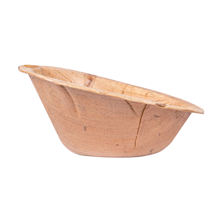 BOL OVALE COURBE 'ARECA' 70 ML 10x7,2x4,8 CM NATUREL ARECA (200 UNITÉ)