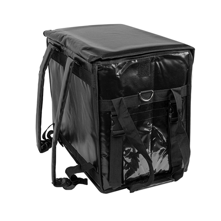 VALISE TRANSPORT  44x37x29 CM NOIR VINYL (1 UNITÉ)