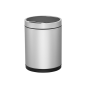 POUBELLE À DÉTECTEUR DE MOUVEMENT 50L Ø 32x70 CM ARGENTE INOX (1 UNITÉ) Image POUBELLE À DÉTECTEUR DE MOUVEMENT 50L Ø 32x70 CM ARGENTE INOX (1 UNITÉ) #1
