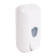 Image DISTRIBUTEUR DE SAVON 550 ML 22,8x9x10,2 CM BLANC ABS (1 UNITÉ) #1