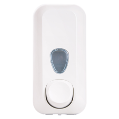 DISTRIBUTEUR DE SAVON 550 ML 22,8x9x10,2 CM BLANC ABS (1 UNITÉ)