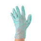 Image GANTS AVEC TALC  SIZE: L ASSORTI PVC (100 UNITÉ) #3