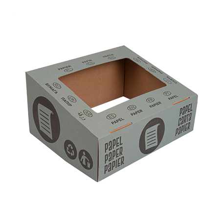 Image COUVERCLE DE PAPIER  38,4x31,1x12 CM BLEU CARTON (10 UNITÉ) #1