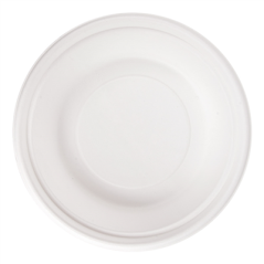 Image BOLS 'BIONIC' 900 ML Ø 20,8x4,4 CM BLANC BAGASSE (400 UNITÉ) #3