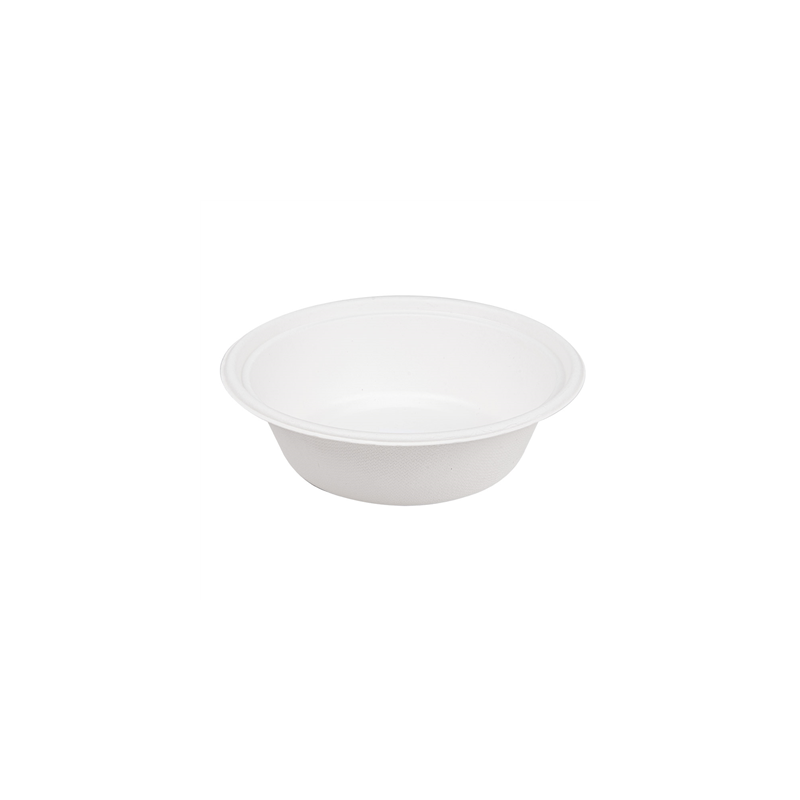 BOLS 'BIONIC' 1200 ML Ø 20,8x6,1 CM BLANC BAGASSE (400 UNITÉ) BOLS 'BIONIC' 1200 ML Ø 20,8x6,1 CM BLANC BAGASSE (400 UNITÉ)