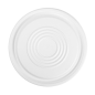 Image COUVERCLES BAS POUR RÉFÉRENCES 251.53/54/55 'BIONIC'  Ø 21,4x1 CM BLANC BAGASSE (400 UNITÉ) #3