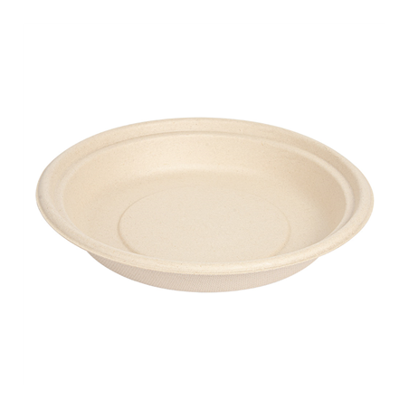 Image BOLS 'BIONIC' 700 ML Ø 20,8x3,4 CM NATUREL BAGASSE (400 UNITÉ) #1
