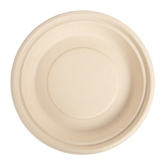 Image BOLS 'BIONIC' 700 ML Ø 20,8x3,4 CM NATUREL BAGASSE (400 UNITÉ) #3