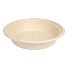 Image BOLS 'BIONIC' 900 ML Ø 20,8x4,4 CM NATUREL BAGASSE (400 UNITÉ) #1