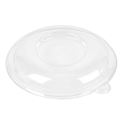 Image COUVERCLES HAUTS POUR RÉFÉRENCES 251.61/62/64/65 'BIONIC' Ø 21,4x1 CM TRANSPARENT PET (400 UNITÉ) #1