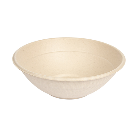 Image BOLS 'BIONIC' 950 ML Ø 19,6x6,5 CM NATUREL BAGASSE (400 UNITÉ) #1