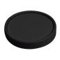 Image COUVERCLES POUR GOBELETS  280 G/M2 + PE Ø 9 CM NOIR CARTON (1000 UNITÉ) #1