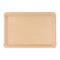 Image PLATEAUX PÂTISSERIE - MOYENS  340 G/M2 26x18 CM NATUREL KRAFT (250 UNITÉ) #3