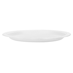 ASSIETTES RONDES  210 G/M2 Ø 23 CM BLANC CARTON (500 UNITÉ)