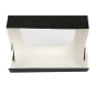 RÉCIPIENTS SUSHI+FÊNETRE 'THEPACK' 230 G/M2 + OPP 19,7x9x4,5 CM NOIR CARTON ONDULÉ NANO-MICRO (400 UNITÉ) Image RÉCIPIENTS SUSHI+FÊNETRE 'THEPACK' 230 G/M2 + OPP 19,7x9x4,5 CM NOIR CARTON ONDULÉ NANO-MICRO (400 UNITÉ) #3