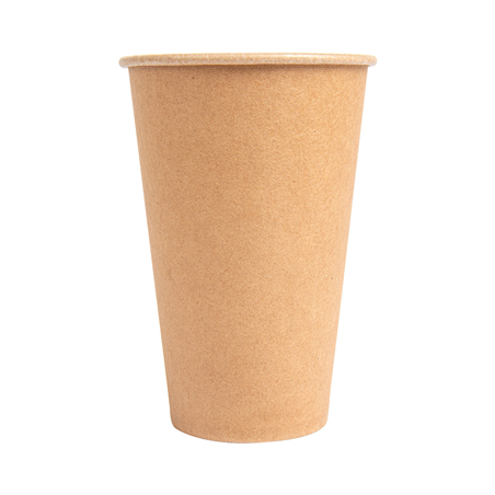 GOBELETS 12 OZ - 360 ML 250 + 21PE G/M2 Ø8/5x12 CM MARRON CARTON (2000 UNITÉ)