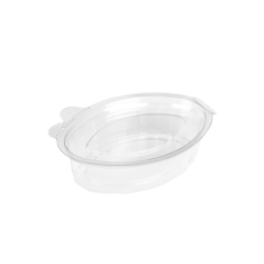 Image PETITS POTS + COUVERCLE INCLUS 50 ML 8,5x6x2,5 CM TRANSPARENT PET (1000 UNITÉ) #1