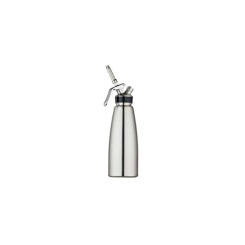 SIPHON CRÈME CHANTILLY 1 L Ø 9,5x26,5 CM ARGENTE INOX (1 UNITÉ) SIPHON CRÈME CHANTILLY 1 L Ø 9,5x26,5 CM ARGENTE INOX (1 UNITÉ)