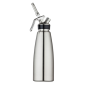 SIPHON CRÈME CHANTILLY 1 L Ø 9,5x26,5 CM ARGENTE INOX (1 UNITÉ) Image SIPHON CRÈME CHANTILLY 1 L Ø 9,5x26,5 CM ARGENTE INOX (1 UNITÉ) #1