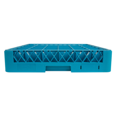 CASIER DE LAVAGE 36 COMPART. VERRES  50x50x10 CM BLEU PP (1 UNITÉ)